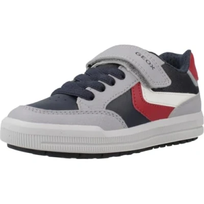 Afbeelding van Geox Jongens Arzach Boy B Sneakers, Grijs, 24 EU