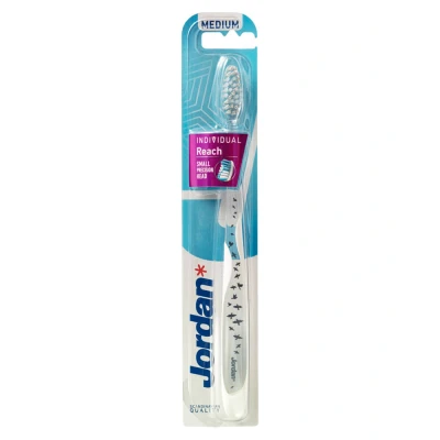 Afbeelding van Jordan Tandenborstel individual reach medium 1 stuks
