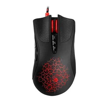 Afbeelding van Bloody Games A90 Gaming Muis Verstelbare 4000 DPI Zwart (Optisch) Opvolger van het populaire A9 model