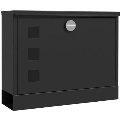 Afbeelding van HOMCOM Briefkasten mit Zeitungsfach B80 015V00