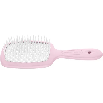 Afbeelding van kleine Superbrush borstel voor het ontwarren van haar Licht Roze