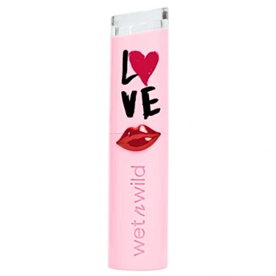 Afbeelding van wet n wild, Mega Last Lip Color High Shine, Langhoudende Crèmige Lipstick, Verrijkt met Mango en Murumuru Boter, Zonnebloem Watermeloen Zaad Oliën, Valentijnsdag Cadeau Idee, Rosé and Slay