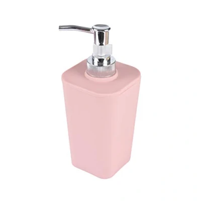 Afbeelding van Douceur d&#039;Intérieur Zeepdispenser Soft Touch Effect 7 x 17,5 cm Rose Poudré