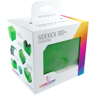 Afbeelding van Gamegenic Deckbox Sidekick 100+ Convertible Green