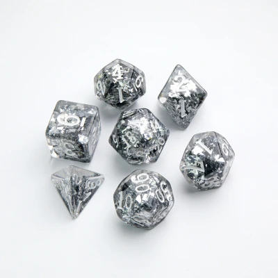 Afbeelding van Gamegenic Candy like Series RPG Dice Set: Blackberry (7 stuks)