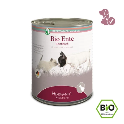 Afbeelding van Herrmann&#039;s Bio Puur Eend 800 gr.
