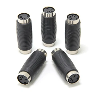 Afbeelding van 5 polige DIN naar MIDI connector (vrouwelijk) connector, koppelingsadapter (5 stuks)