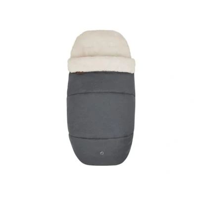 Afbeelding van Maxi Cosi 2 in 1 Voetenzak, Geschikt voor Kinderwagens, Warme Fleece Voering de Winter, Twillic Graphite