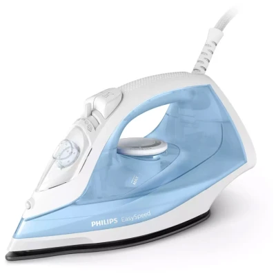 Afbeelding van Philips GC1740 EasySpeed Stoomstrijkijzer Blauw/Wit