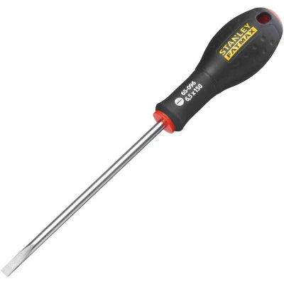 Afbeelding van Stanley FatMax 0 65 096 schroevendraaier (sleuf 6,5 x 150 mm zwaardlengte, chroom vanadium, ergonomische softgrip handgreep)