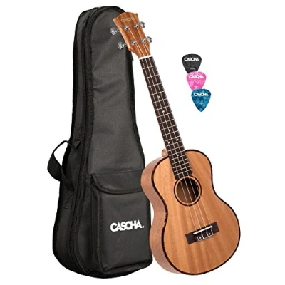 Afbeelding van Cascha HH 2048 premium tenor ukelele met tas en plectra