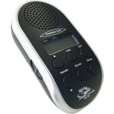 Afbeelding van Security Plus BR 23 Fietsradio Zwart