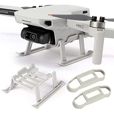 Afbeelding van MMOBIEL Drone propeller houder Guard en landingsgestel DJI Mini 2 Mavic Grijs