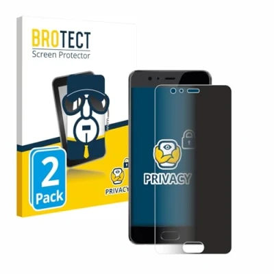 Afbeelding van BROTECT privacy screenprotector voor Huawei P10 Plus Folie Beschermfolie Blauwlichtfilter (2 Stuks)