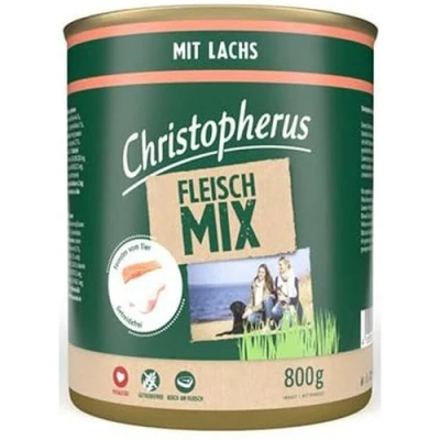 Afbeelding van Christopherus vleesmix 6x800g zalm