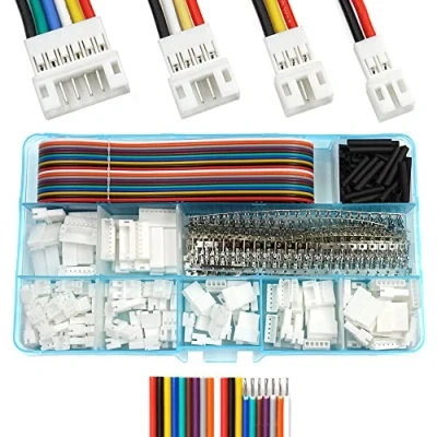 Afbeelding van JST PH 2.0 Connectors Pin Header en Lint Kabel Wire Kit 2.0mm Pitch 2/3/4/5/6/7/8 Mannelijke Vrouwelijke Behuizing