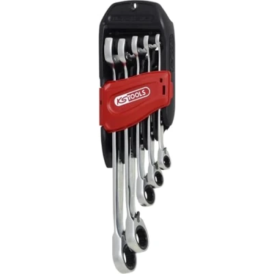 Afbeelding van KS Tools 503.5905 Ring steeksleutelset 5 delig 19 mm