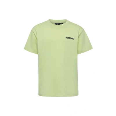 Afbeelding van Hummel Tshirt print voor kinderen, Maat: 116, Shadow lime