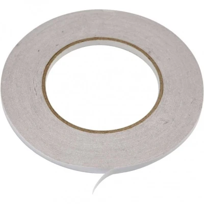 Afbeelding van Creotime dubbelzijdig klevend tape 50 m x 6 mm transparant stuks