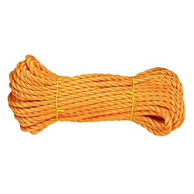 Afbeelding van Connex DY2701301 multifunctionele lijn/bootlijn, 8,0 mm x 20 m, vervaardigd volgens EN699, belastbaar tot 130 kg, oranje