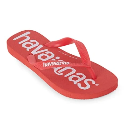 Afbeelding van Slipper Havaianas Top Logomania Ruby Red Schoenmaat 33 34