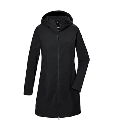 Afbeelding van G.I.G.A. DX dames Functionele parka/parka waterproof met capuchon GS 57 WMN PRK, schwarz, 36, 43129 000