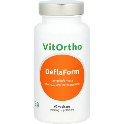 Afbeelding van VitOrtho DeflaForm 60 capsules Enzymenpreparaat