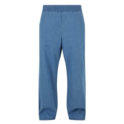 Afbeelding van Urban Classics Oversized Relaxed fit jeans, Heren, Maat: Large, Skyblue washed