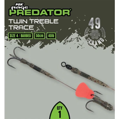 Afbeelding van Fox Rage Predator Twin Treble Trace