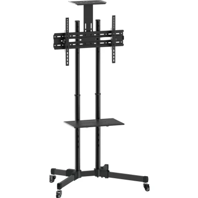 Afbeelding van Equip 650603 70 Portable flat panel floor stand Zwart vloer standaard