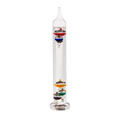 Afbeelding van Out of the Blue Thermometer Galileo Cilinder Multicolour 25cm
