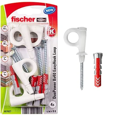Afbeelding van Fischer DuoPower 8x40 EasyHook Loop K (4) Plugassortiment 557927 1 set(s)