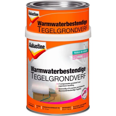 Afbeelding van Alabastine Warmwaterbestendige Tegelgrondverf 2K 750ml