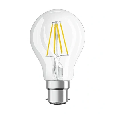Afbeelding van OSRAM LED lamp Lampvoet: B22d Warm wit 2700 K 7 W helder Retrofit CLASSIC A DIM [Energie efficiëntieklasse A++]