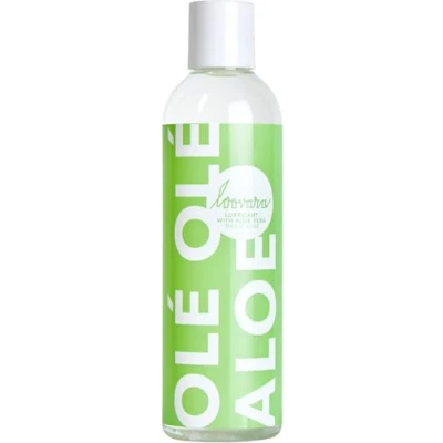 Afbeelding van Loovara Olé Aloë Glijmiddel met Vera (250ml) voor de gevoelige huid ph geoptimaliseerd, dermatologisch getest alleen natuurlijke ingrediënten op waterbasis, voedt en beschermt vrouwelijke intieme flora