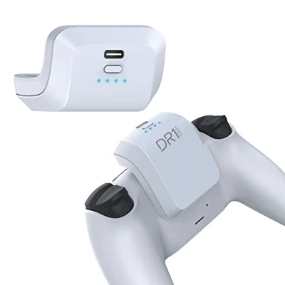 Afbeelding van DR1TECH GameBat Batterij Voor Dualsense PS5 Controller 1500 Mah Verdubbel Je Gametijd Accessoires