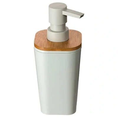 Afbeelding van 5Five Zeeppompje kunststeen wit 300 ml zeepdispenser