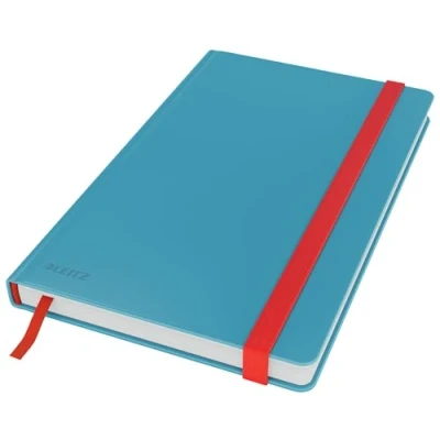 Afbeelding van Leitz Cosy notitieboek met harde kaft, voor ft A5, geruit, blauw