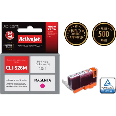 Afbeelding van Compatibele inktcartridge Activejet ACC 526MN Magenta