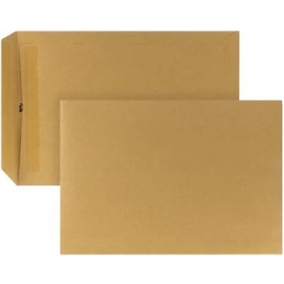 Afbeelding van Enveloppen C4 229 x 324 mm, bruin, zelfklevende sluiting, 25 stuks.