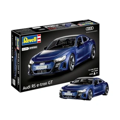 Afbeelding van 1:24 Revell 07698 Audi e tron GT Easy Click Plastic Modelbouwpakket