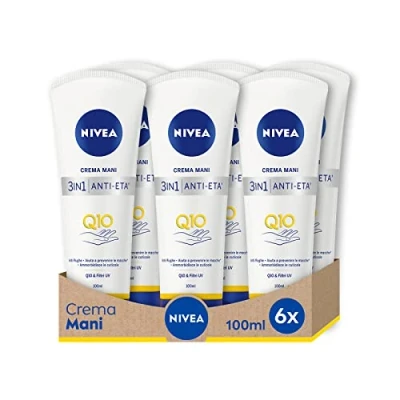 Afbeelding van Nivea Crème Mani, 6 verpakkingen à 100 ml anti aging