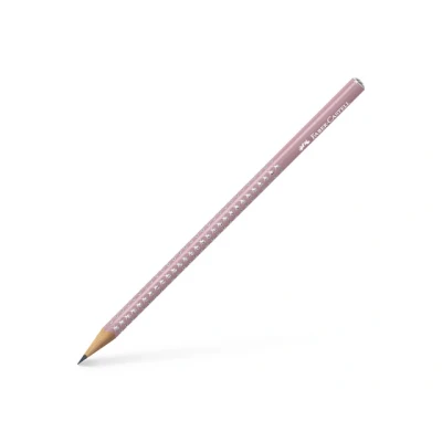 Afbeelding van 12x Potlood Faber Castell Grip sparkle rose shadows