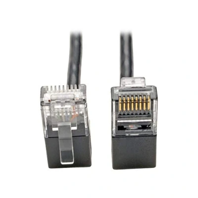 Afbeelding van Tripp Lite N201 SR1 BK netwerkkabel 0,3 m Cat6 U/UTP (UTP) Zwart