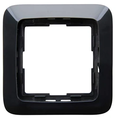 Afbeelding van Kopp Afdekraam voor verticale en horizontale installatie, 1 voudig, Rivo antraciet, 404115063