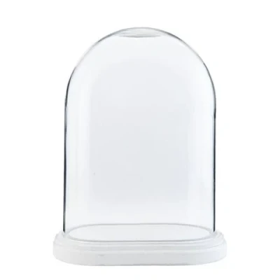 Afbeelding van Clayre &amp; Eef Stolp 26x15x33 cm Hout Glas Ovaal Glazen