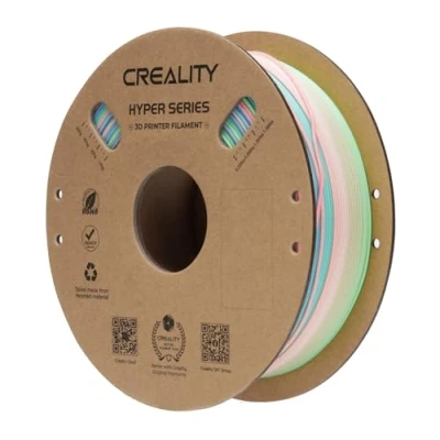 Afbeelding van Creality Rainbow PLA voor Ender 3 V3 Plus, filament 3D printer, ontworpen hoge snelheid van 600 mm/s, 1 kg/spoel, Hyper regenboog met kleurverloop, ± 0,03 mm