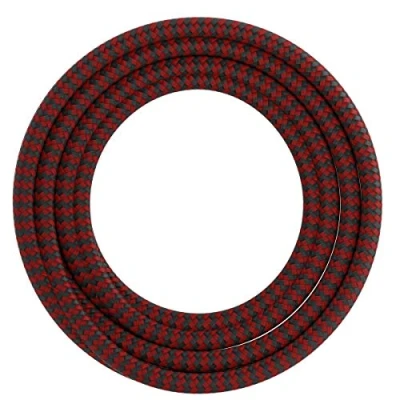 Afbeelding van Strijkijzersnoer Calex 3 meter (2 x 0.75 mm², Zwart/Rood gestreept)