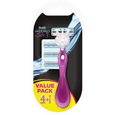 Afbeelding van Wilkinson Sword Hydro Silk 3 Hybrid + reservemesjes Damesscheermes 90 g