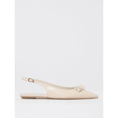 Afbeelding van Elegant Slingback Flats with Pointed Toe and Bow Accent for